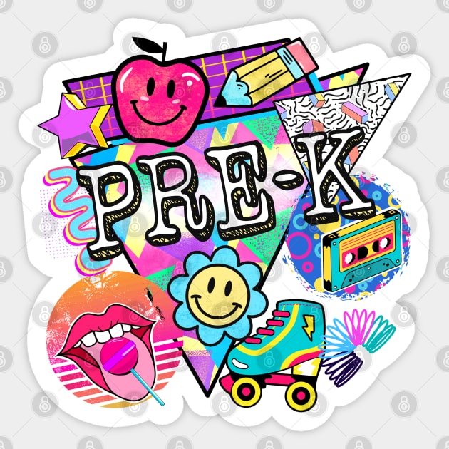 Pre-K Sticker by Etopix